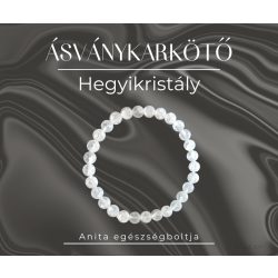 Hegyikristály karkötő - 6 mm