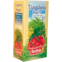 Apotheke Tőzegáfonya tea 20x