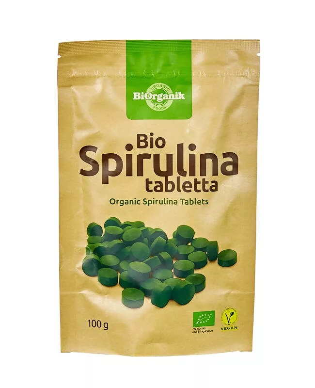 BIO Spirulina alga tabletta 100G NaturaPlaza.Hu