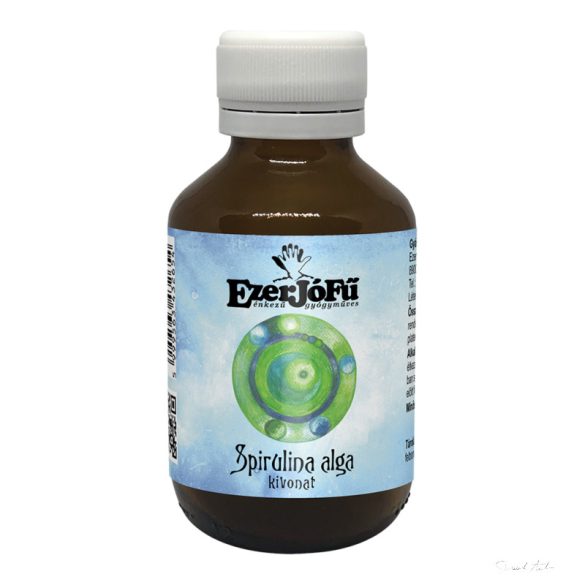 Ezerjófű - ALKOHOLMENTES - SPIRULINA ALGA KIVONAT 100 ML