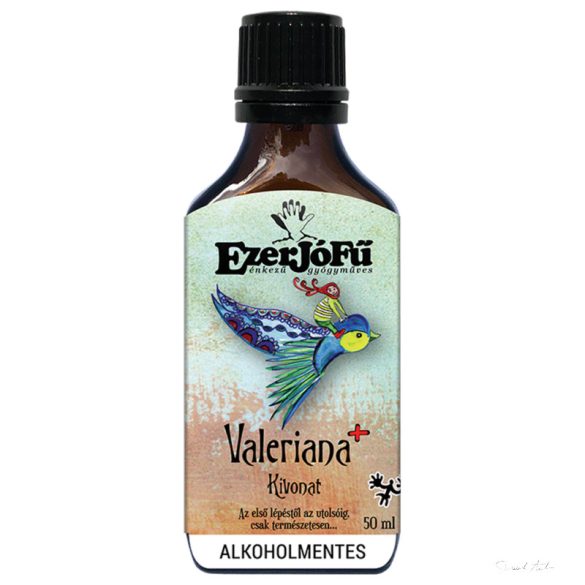 Ezerjófű - ALKOHOLMENTES - VALERIANA+ KIVONAT 50 ML