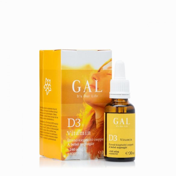 GAL D3 Vitamin csepp 30 ml / 4000 NE x 240 adag