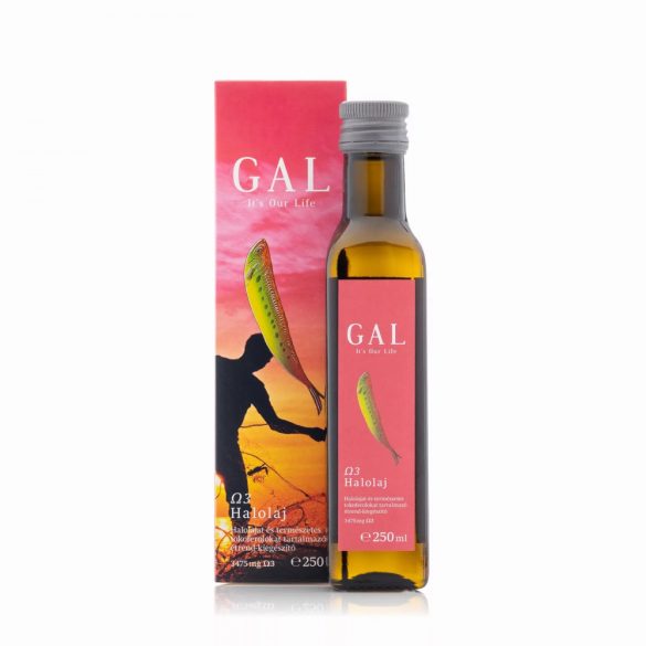 GAL Halolaj 250 ml, 3475 mg Omega-3 / evőkanál