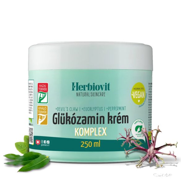 Herbiovit  GLÜKÓZAMIN KOMPLEX KRÉM ÍZÜLETI PANASZOK ÁPOLÁSÁRA (250 ML)