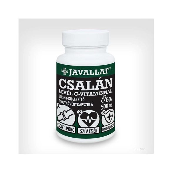 JAVALLAT® CSALÁNLEVÉL C-VITAMINNAL 60x