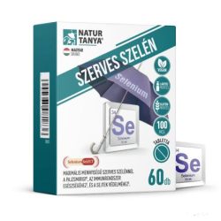   Natur Tanya® Szerves szelén - L-szelenometionin formájú, tökéletes biohasznosulású, 100mcg-os tabletta 60x