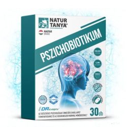   Natur Tanya® PSZICHOBIOTIKUM - A világ legjobban dokumentált probiotikumai a mentális egészséghez.   30x