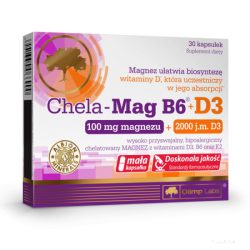   Olimp Labs - CHELA-MAG B6 + D3 - MAGNÉZIUM D3 VITAMINNAL A MAXIMÁLIS FELSZÍVÓDÁSÉRT