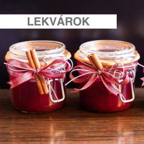 Zöldségkrémek, lekvárok, szószok